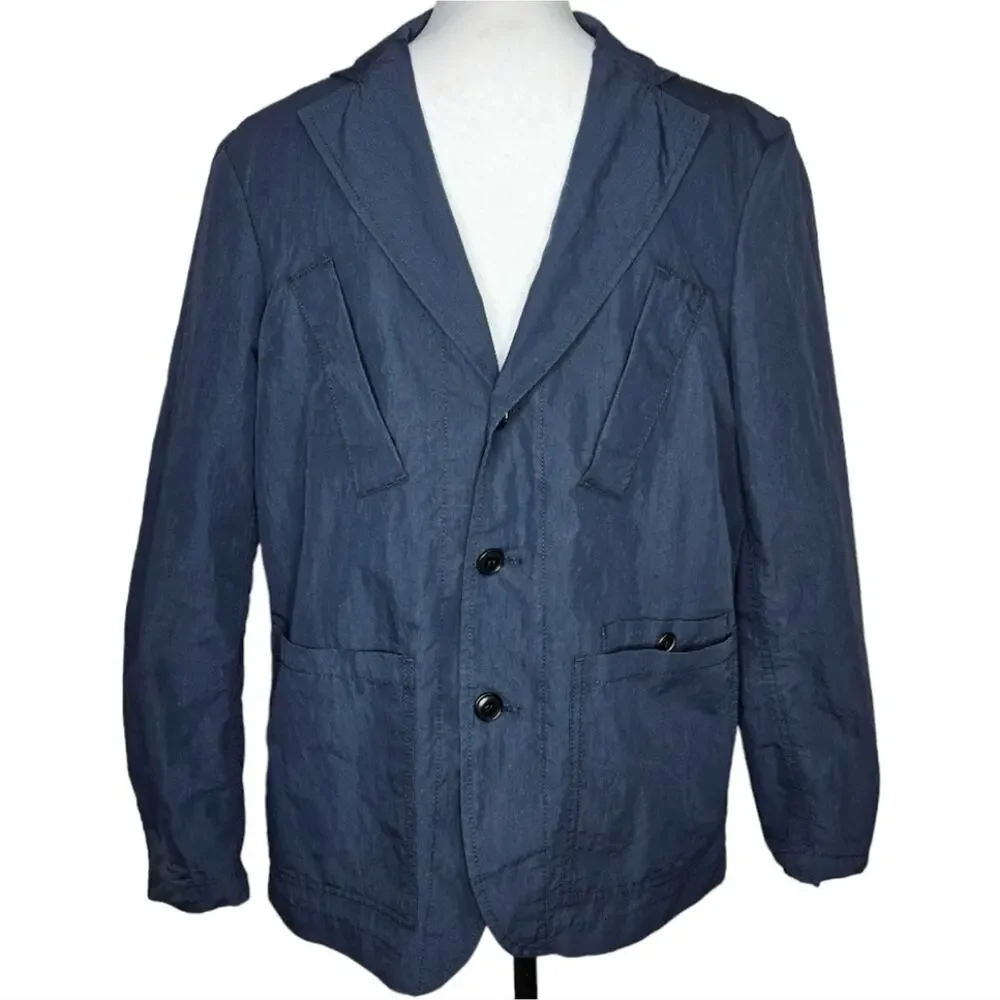 1st‎ PAT-RN Cruiser Utility Jacket Navy Japanese Fabric Size S
